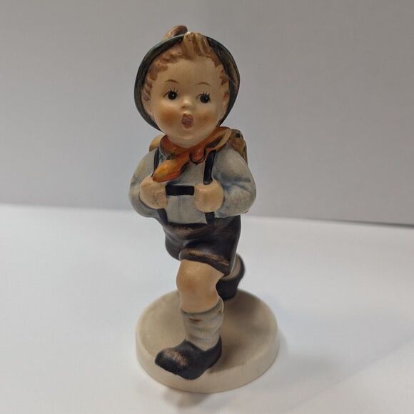 School Boy by M J Hummel Figurine. - Picture 3 of 4